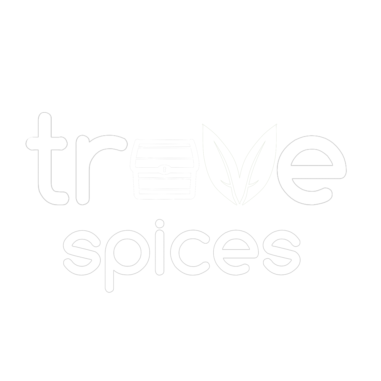 logo trove spices negative